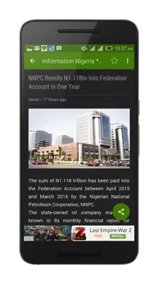 Latest Nigerian News android App screenshot 6